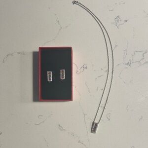 Elegant Multicolor Earrings and Necklace Set